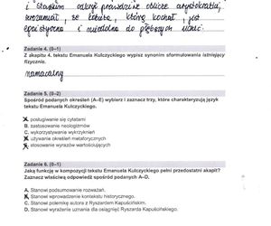 Matura 2025: polski 5.05.2025. Arkusze CKE i odpowiedzi. Poziom podstawowy 1 i 2 część [Formuła 2015]