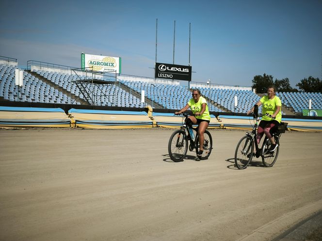 Rowerowa stolica Polski na stadionie 