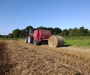 Tragiczne żniwa na Mazowszu. Rolnik wciągnięty przez maszynę.