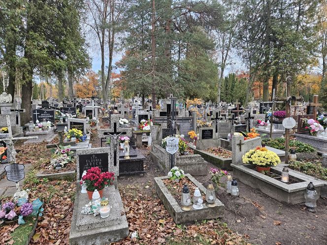 "Wzgórze Anielskie" na Cmentarzu Farnym w Białymstoku