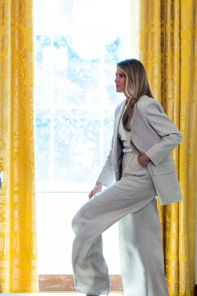 Pierwsze damy zadają szyku: Marta Nawrocka i Melania Trump