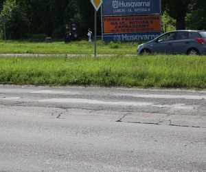 Tak wygląda al. Unii Lubelskiej w Lublinie przed przebudową (pierwsza połowa czerwca 2025)