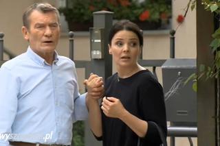 Barwy szczęścia odc. 1377.  Stefan Górka (Krzysztof Kiersznowski), Urszula (Bożena Stachura)