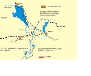 Trójstyk granic Polski, Litwy i Rosji Wisztyniec