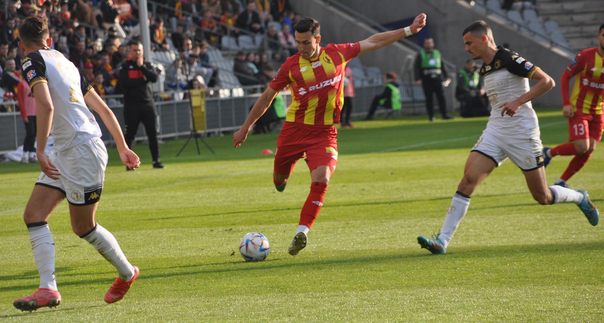 Dominick Zator z Korony Kielce walczy o utrzymanie w PKO BP