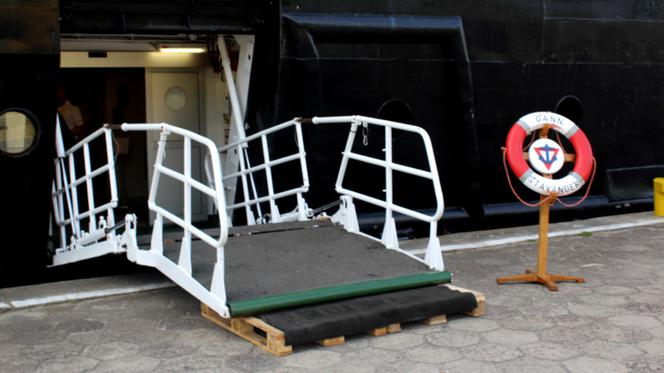 Wycieczkowiec m/v Gann w Szczecinie