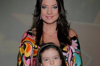 Alicja Węgorzewska z córką Amelią