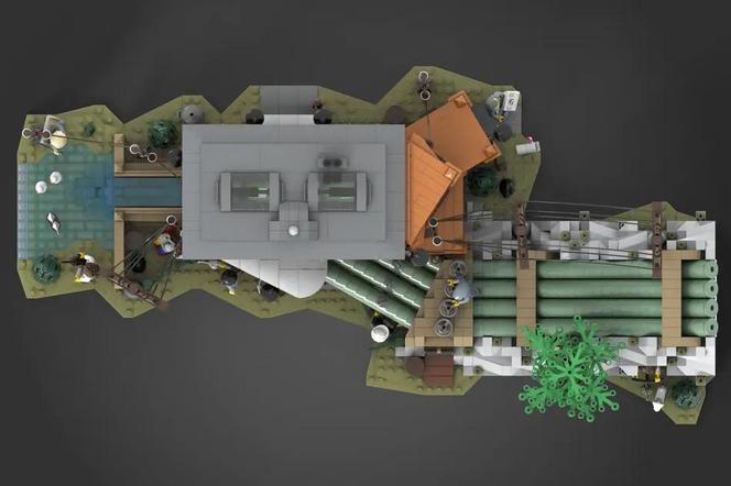 LEGO Ideas ELEKTROWNIA WODNA