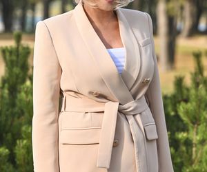 Sylwia Wysocka z komornikiem do bylego