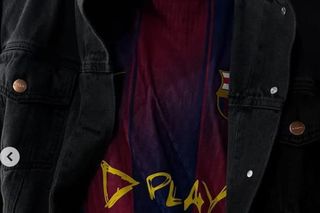 Anna Lewandowska na meczu Barcelony