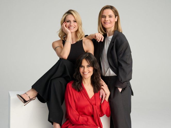 Michelle Hunziker, Sandra Studer i Hazel Brugger