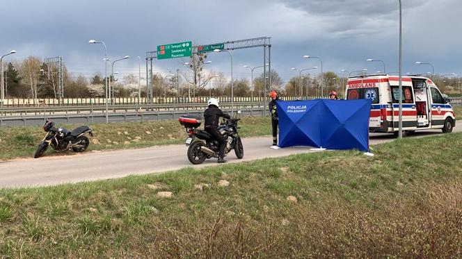 Śmiertelny wypadek motocyklistów na ul. Wirażowej