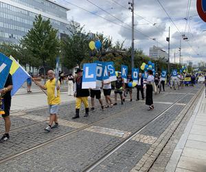 Marsz Autonomii Śląska przeszedł ulicami Katowic. Hajmatu nie oddomy