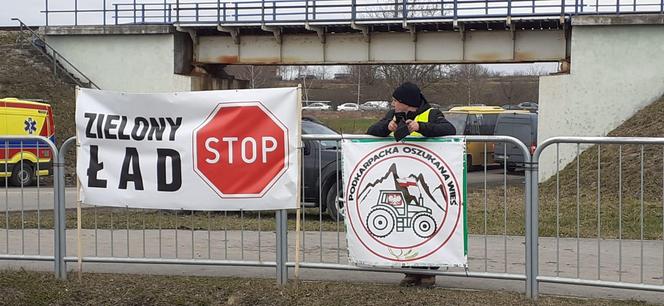 Protest rolników w Medyce 20.02.2024