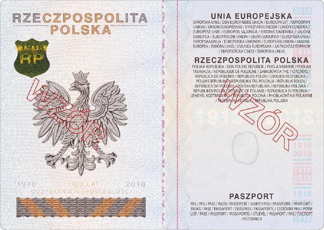 Nowy wzór paszportu