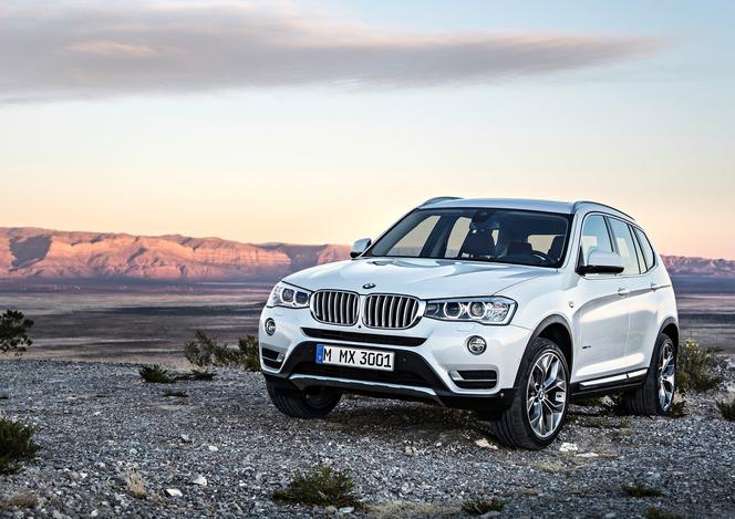 BMW X3 lifting 2015