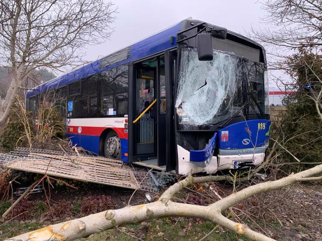 Groźny wypadek w podbydgoskim Niemczu. Autobus zderzył się z osobówką! [ZDJĘCIA]"
