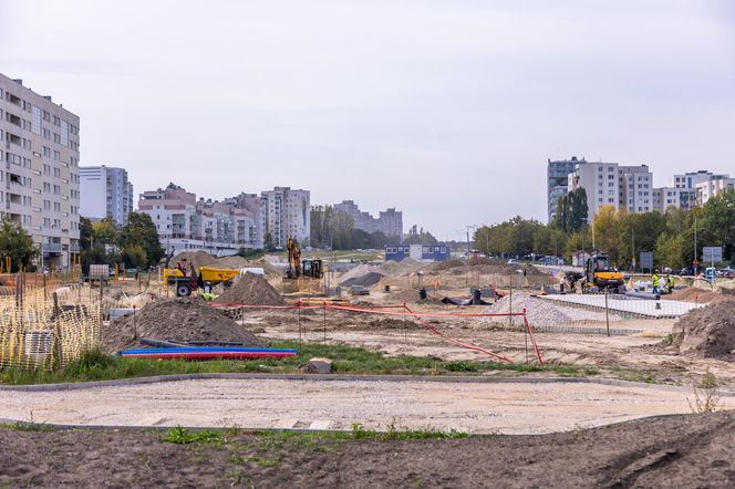 Budowa parku nad Południową Obwodnicą Warszawy