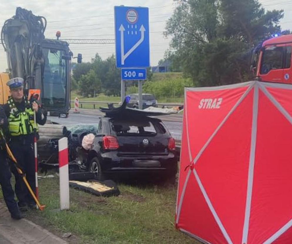 Tragiczny wypadek na A4 w Mysłowicach. Nie żyje jedna osoba
