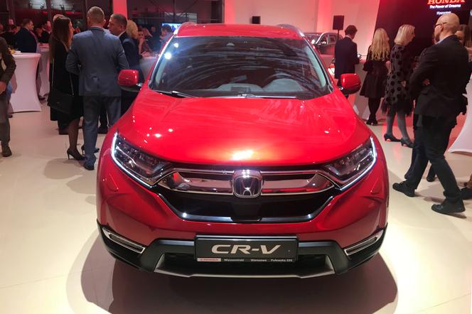 Honda CR-V, prezentacja w salonie Honda Wyszomirski, Warszawa