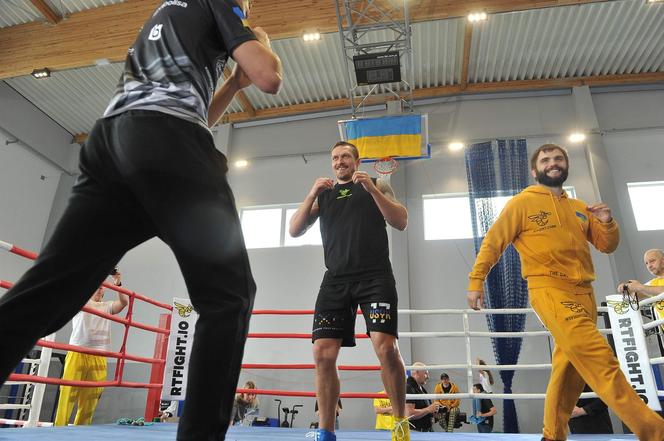 Tak do walki we Wrocławiu trenuje Ołeksandr Usyk. Byliśmy na jego treningu