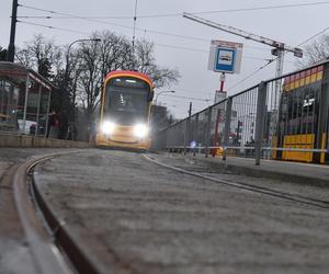 Trasa tramwajowa na Kasprzaka oficjalnie otwarta. Rano tramwaje wyjechały na tory