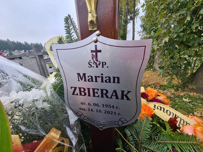 Grób Mariana Zbieraka [ZDJĘCIA]