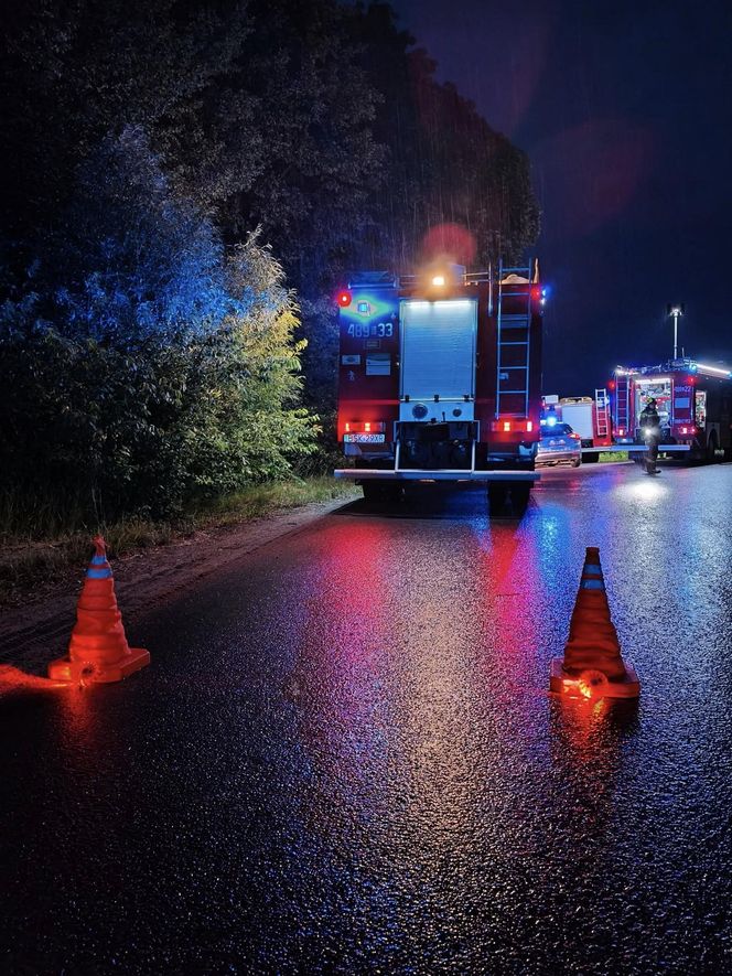 Pijana kobieta w ciąży za kierownicą. Dachowała z 6-letnim dzieckiem