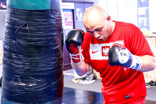 Adam Kownacki, trening