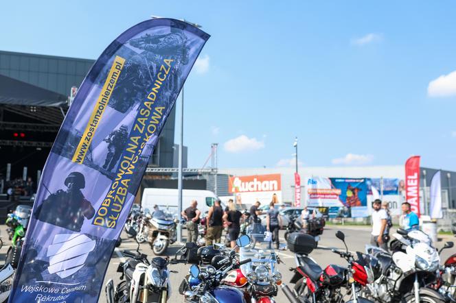 Parada motocyklistów w Dąbrowie Górniczej