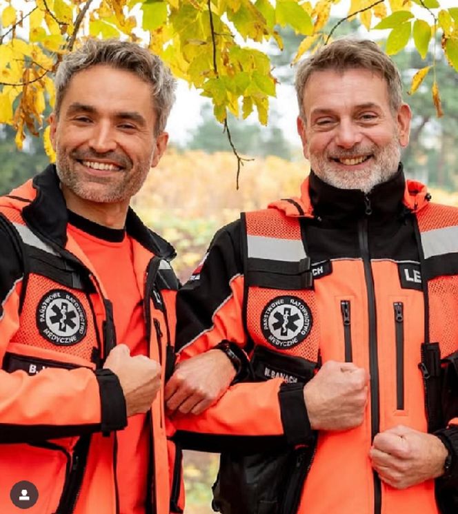 Na sygnale. Benio (Hubert Jarczak), Wiktor (Wojciech Kuliński)