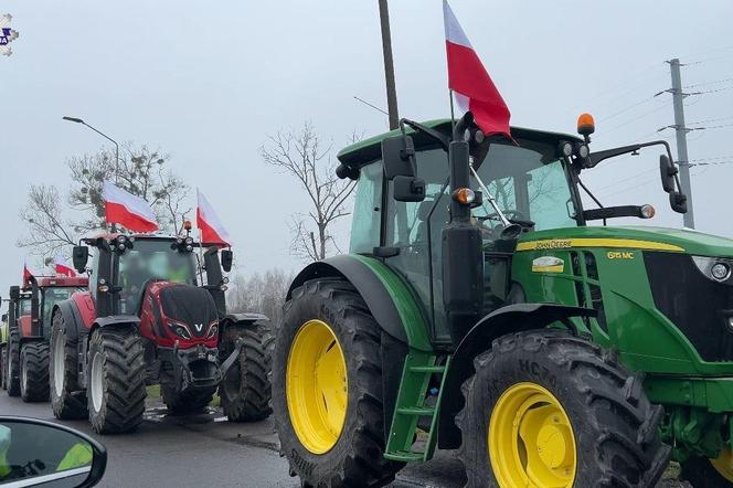 Strajk rolników w woj. lubelskim (20.03.2024)