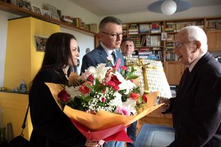 Henryk Janiec z Jagodnego świętuje 100. urodziny.  Jubileusz Stulatka