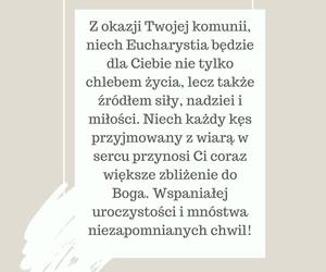 Co napisać na kartce na komunię? Oto propozycja sztucznej inteligencji