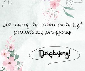 Podziękowanie dla nauczyciela do druku