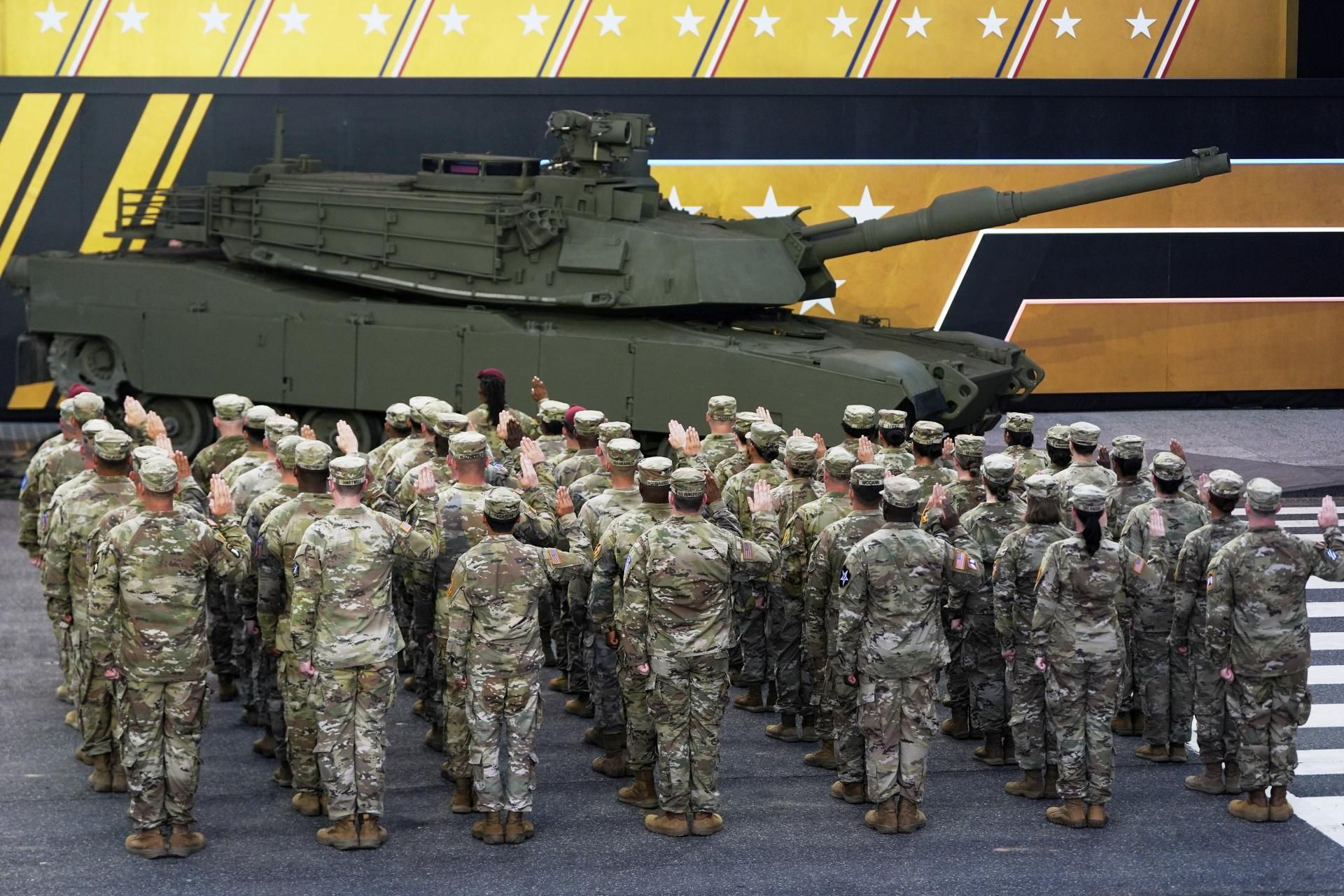 Parada wojskowa w USA
