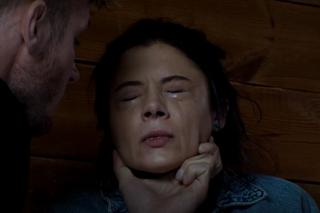 M jak miłość. Artur (Tomasz Ciachorowski), Iza (Adriana Kalska)