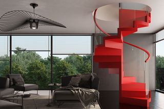 Schody kręcone. Atrakcyjna konstrukcja schodów polecana także tam, gdzie jest mało miejsca