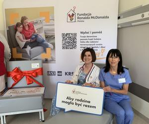 W USzD w Lublinie pojawiły się nowe łóżka. Meble dla małych pacjentów przekazała Fundacja Ronalda McDonalda 