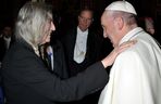 Papież Franciszek spotykał się na przestrzeni lat z gwiazdami