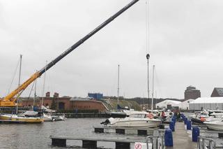 W Kołobrzegu zatonął jacht