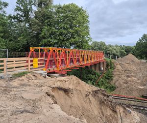 Postępują prace na olsztyńskim Tracku. Powstaje m.in. nowoczesny wiadukt