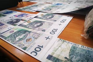 Sztabin. Mężczyzna drukował banknoty na domowej drukarce