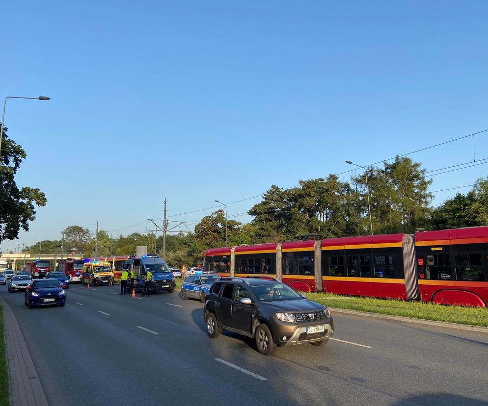 Łódź. Zderzenie tramwajów na Mickiewicza. Kilkudziesięciu pasażerów poszkodowanych!