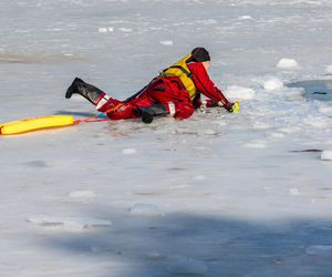 Nie żyją chłopcy, pod którymi zarwał się lód na jeziorze Wigry