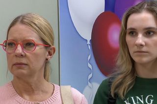 Na Wspólnej odc. 4050. Renata (Marta Jankowska), Nina (Liliana Jakubowska)