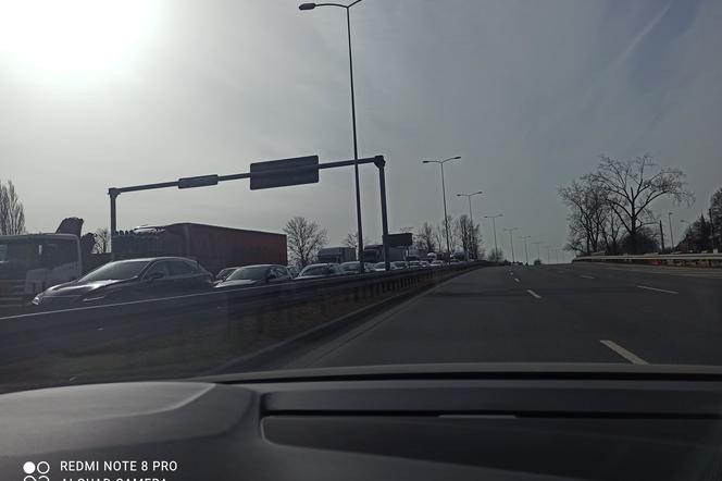 Ogromne utrudnienia na DTŚ w Rudzie Śląskiej