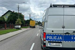 W Małyszynie auto dostawcze potrąciło rowerzystę. 87-latek nie żyje