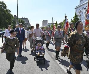 80. rocznica Powstania Warszawskiego. Marsz Mokotowa