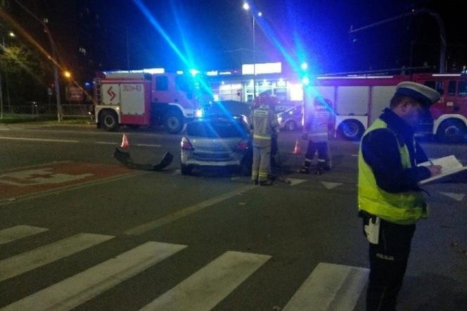 Wypadek w Kielcach pod szpitalem! Ranna kobieta w ciąży!